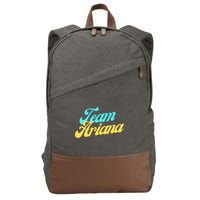 Team Ariana VPR Pump Rules Cotton Canvas Backpack