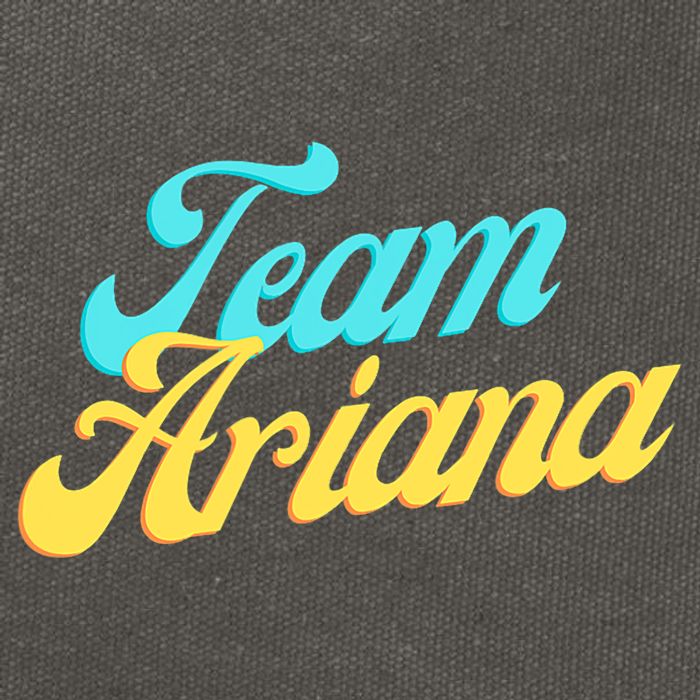 Team Ariana VPR Pump Rules Cotton Canvas Backpack