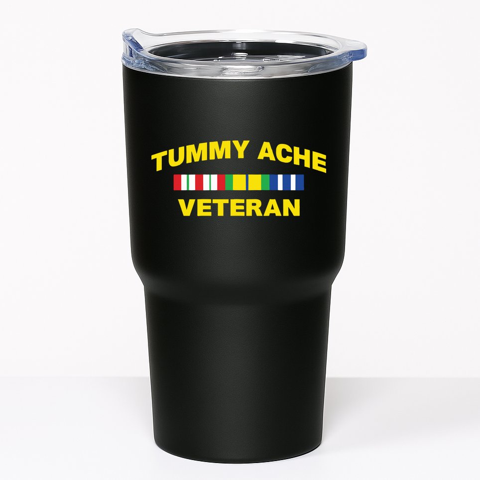 Tummy Ache Veteran Tumbler