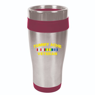 Tummy Ache Veteran 16oz Travel Tumbler