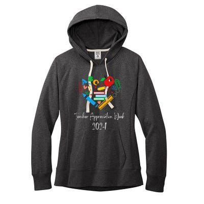 Teacher Appreciation Week 2024 Women's Fleece Hoodie