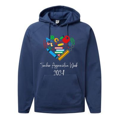 Teacher Appreciation Week 2024 Performance Fleece Hoodie