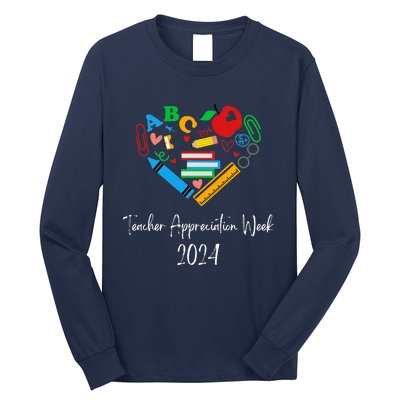 Teacher Appreciation Week 2024 Long Sleeve Shirt