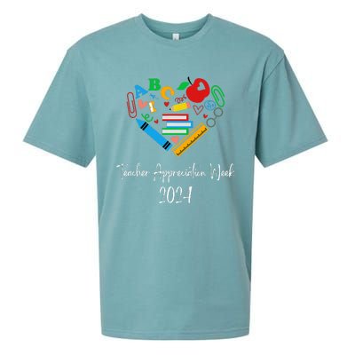 Teacher Appreciation Week 2024 Sueded Cloud Jersey T-Shirt