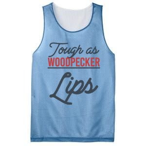 Tough As Woodpecker Lips Bird Animal Nature Mesh Reversible Basketball Jersey Tank