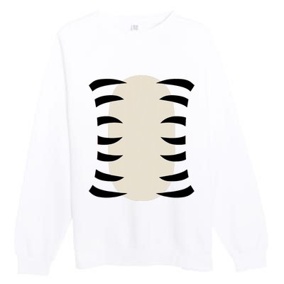 Tiger Adult Women Tiger Costume Premium Crewneck Sweatshirt