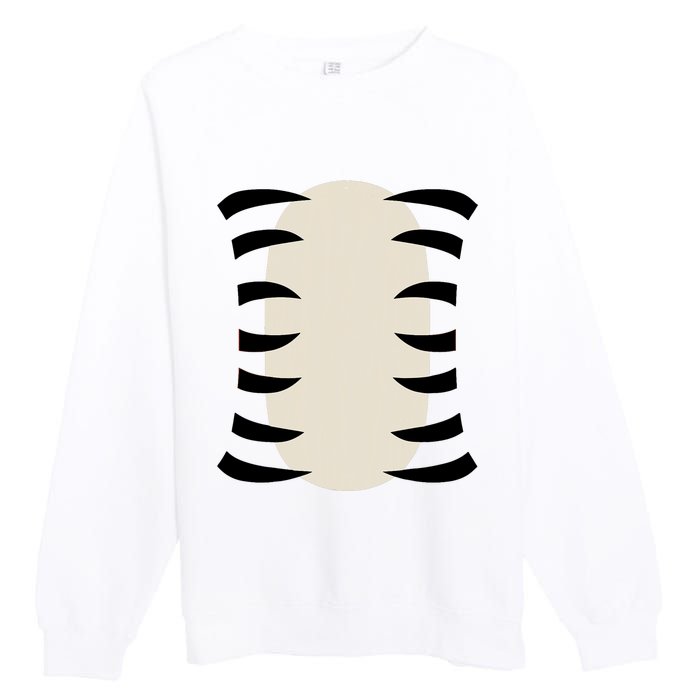 Tiger Adult Women Tiger Costume Premium Crewneck Sweatshirt