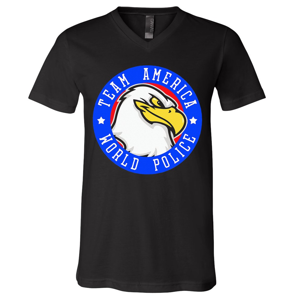 Team America World Police V-Neck T-Shirt