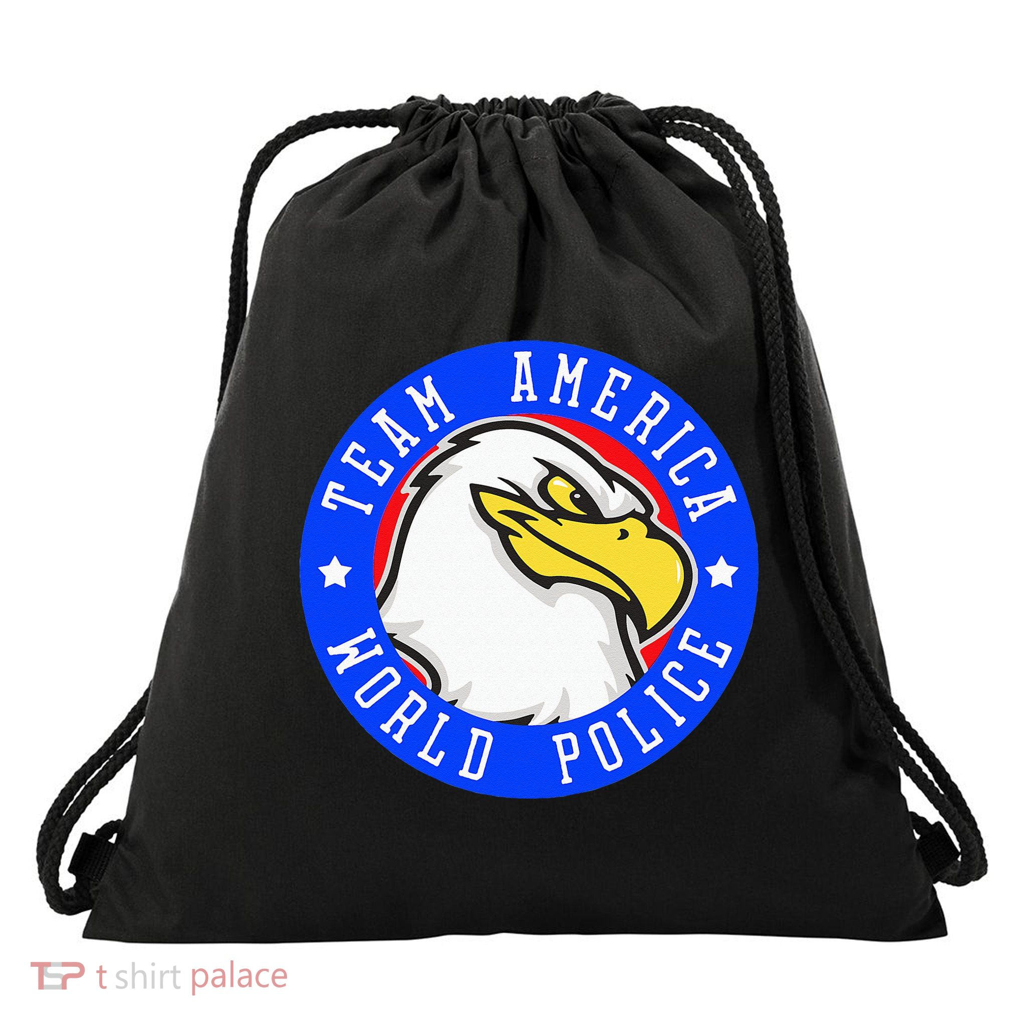 Team America World Police Drawstring Bag