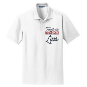 Tough As Woodpecker Lips Bird Animal Nature Dry Zone Grid Polo