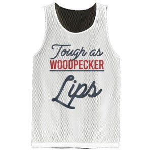 Tough As Woodpecker Lips Bird Animal Nature Mesh Reversible Basketball Jersey Tank