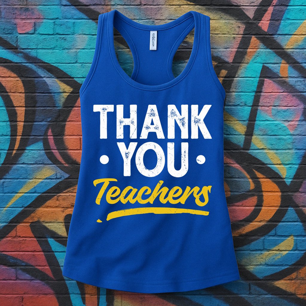 Teacher Appreciation Week Thank You Teachers Appreciation Gift Womens Tank Top