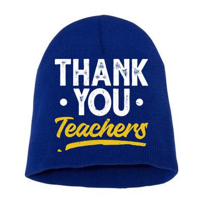 Teacher Appreciation Week Thank You Teachers Appreciation Gift Short Acrylic Beanie