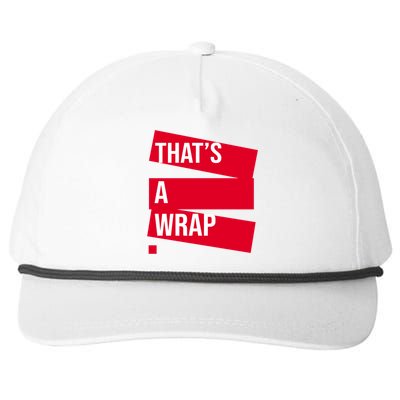 That's A Wrap Snapback Five-Panel Rope Hat