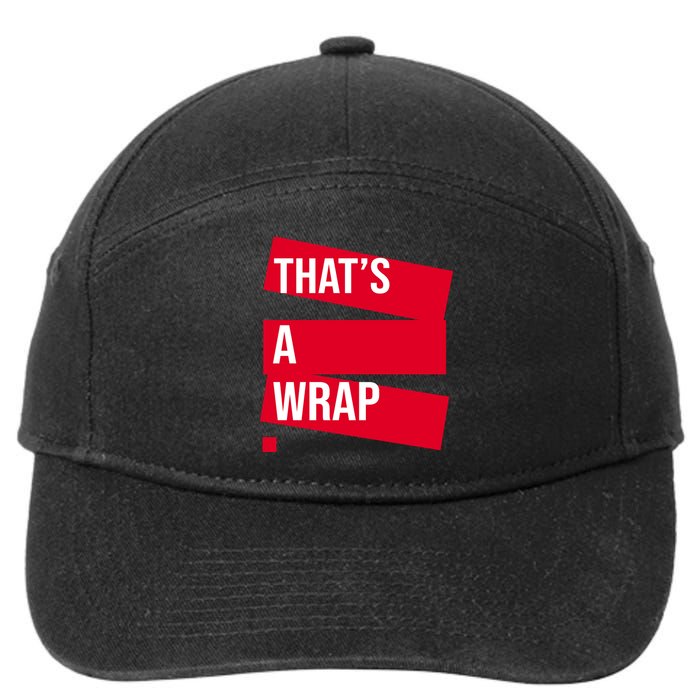 That's A Wrap 7-Panel Snapback Hat