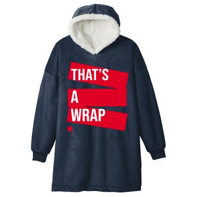 That's A Wrap Hooded Wearable Blanket