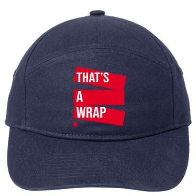 That's A Wrap 7-Panel Snapback Hat