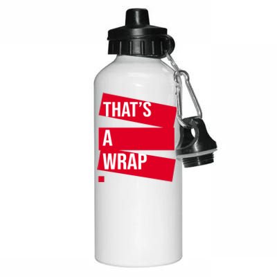 That's A Wrap Aluminum Water Bottle