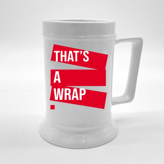 That's A Wrap Beer Stein