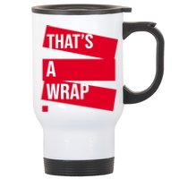 That's A Wrap Stainless Steel Travel Mug