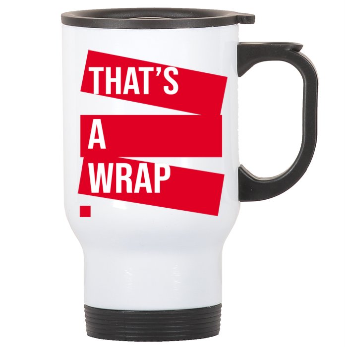 That's A Wrap Stainless Steel Travel Mug