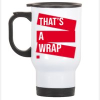 That's A Wrap Stainless Steel Travel Mug