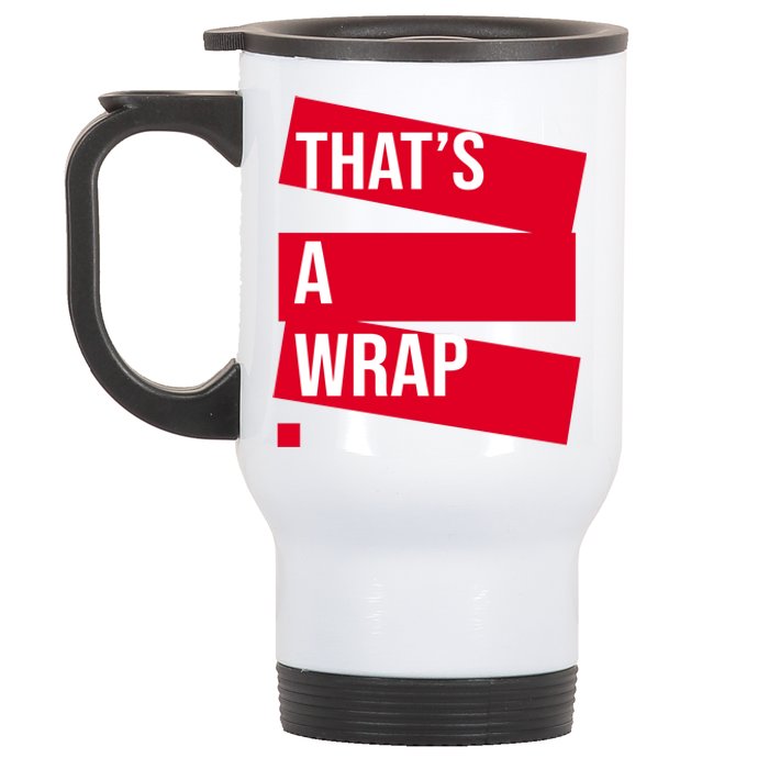 That's A Wrap Stainless Steel Travel Mug