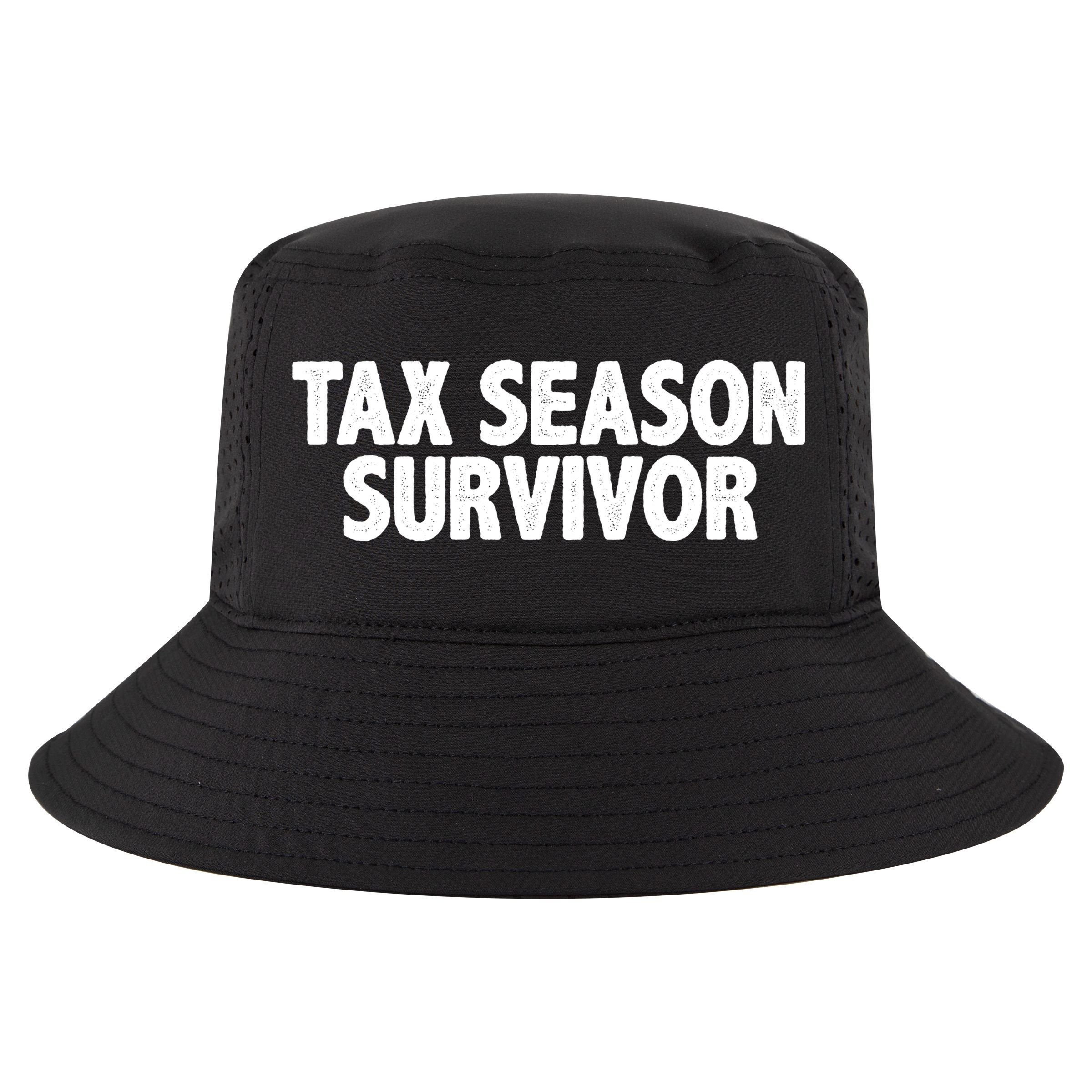 Tax Season Survivor Cool Comfort Performance Bucket Hat