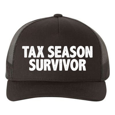 Tax Season Survivor Yupoong Adult 5-Panel Trucker Hat