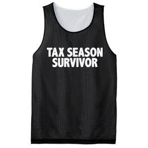 Tax Season Survivor Mesh Reversible Basketball Jersey Tank