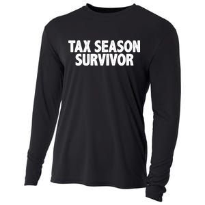 Tax Season Survivor Cooling Performance Long Sleeve Crew