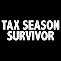 Tax Season Survivor Womens Tank Top