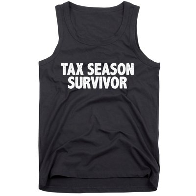 Tax Season Survivor Tank Top