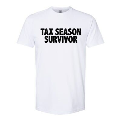 Tax Season Survivor Softstyle® CVC T-Shirt