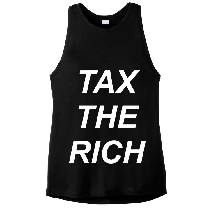 Tax The Rich Ladies PosiCharge Tri-Blend Wicking Tank
