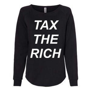 Tax The Rich Womens California Wash Sweatshirt