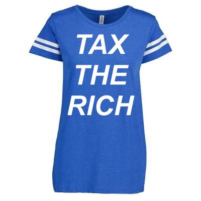 Tax The Rich Enza Ladies Jersey Football T-Shirt