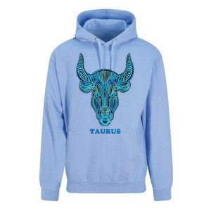 TaurusPersonality Astrology Zodiac Sign Horoscope Design Unisex Surf Hoodie