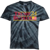 Trump Butker 2024 Team Butker Conservative Christian Woman Kids Tie-Dye T-Shirt