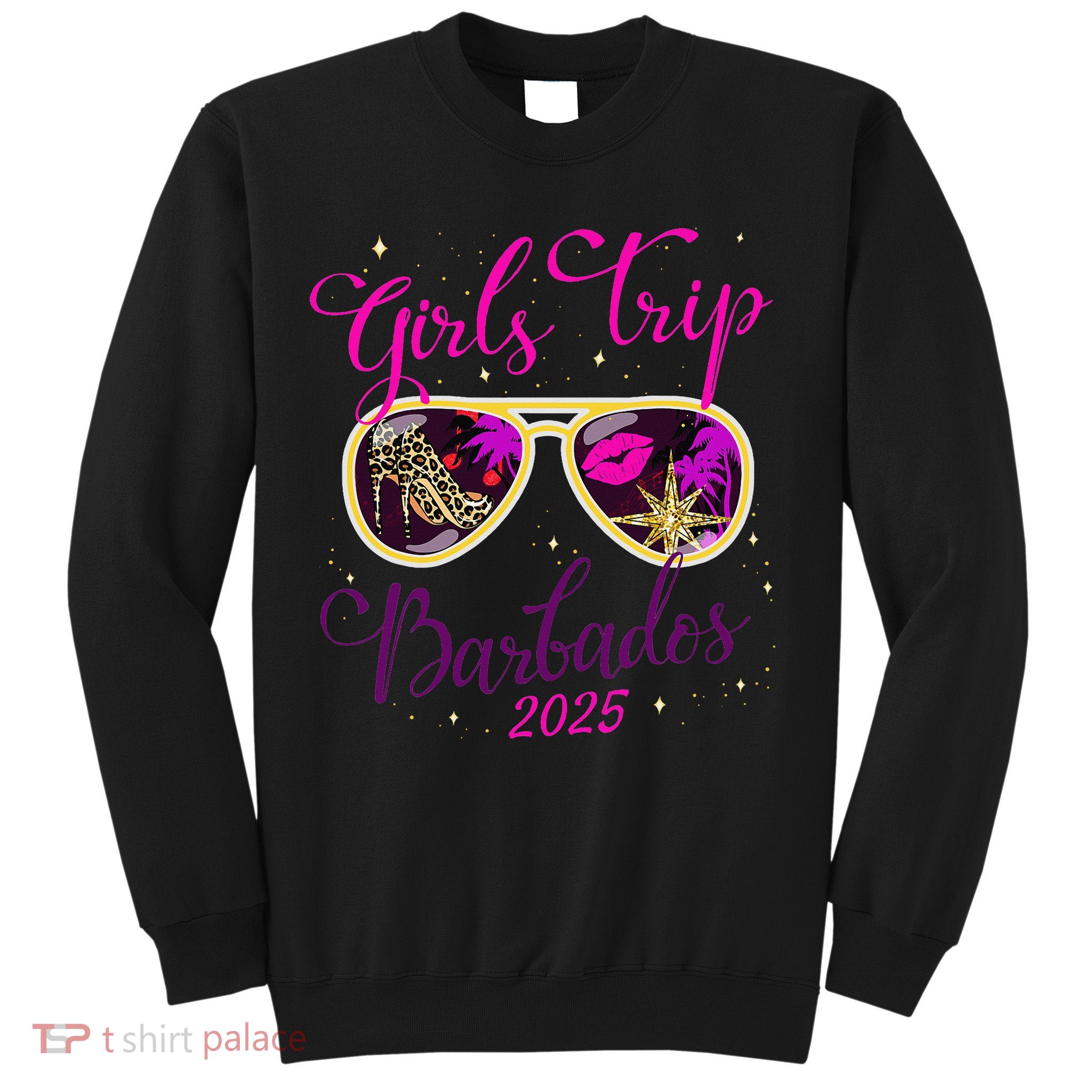 Trip Barbados 2025 Weekend Vacation Birthday Squad Sweatshirt