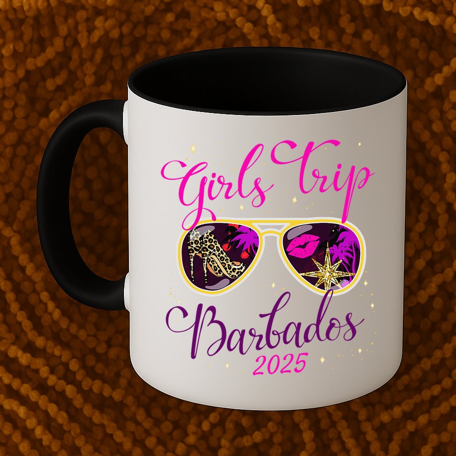 Trip Barbados 2025 Weekend Vacation Birthday Squad Mug