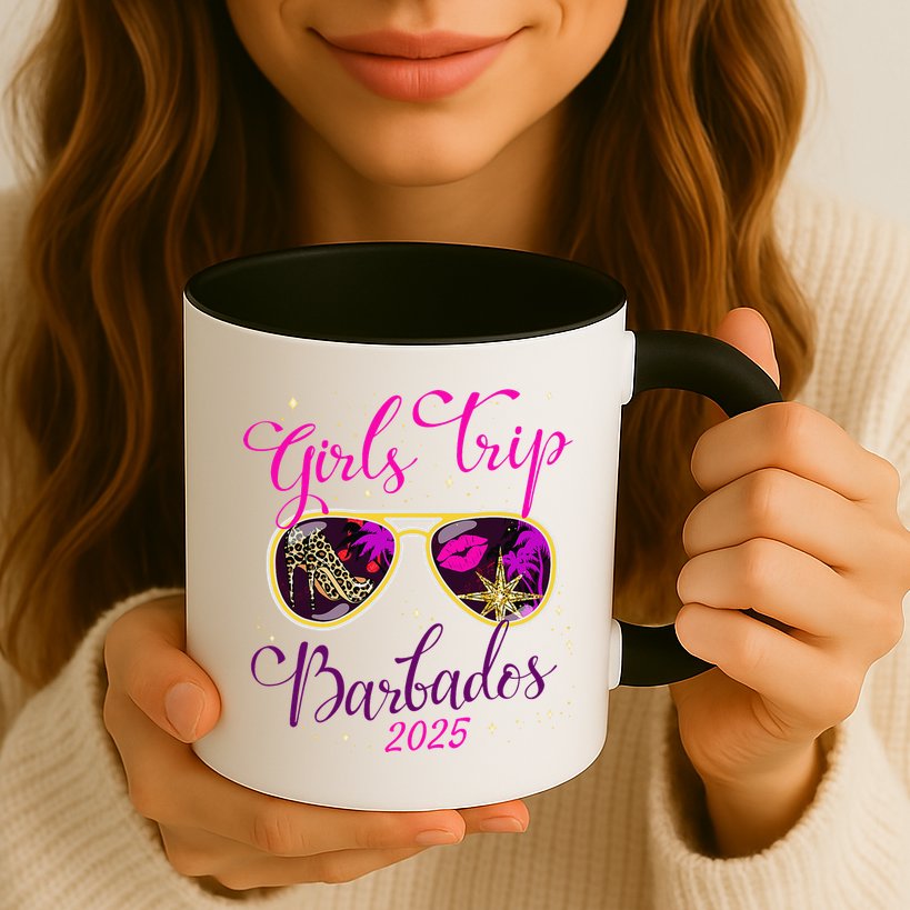 Trip Barbados 2025 Weekend Vacation Birthday Squad Mug
