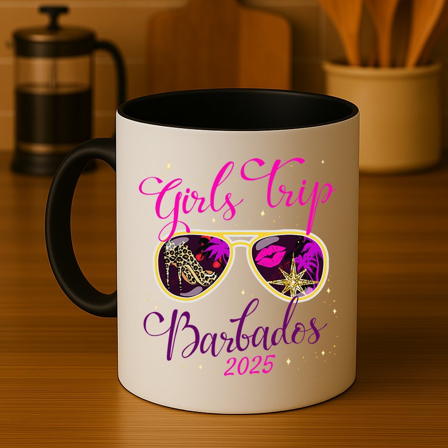Trip Barbados 2025 Weekend Vacation Birthday Squad Mug