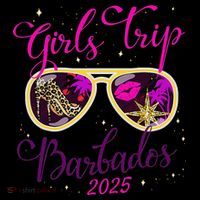 Trip Barbados 2025 Weekend Vacation Birthday Squad Premium T-Shirt