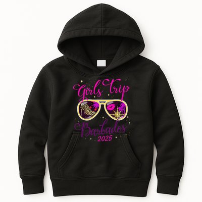 Trip Barbados 2025 Weekend Vacation Birthday Squad Kids Hoodie