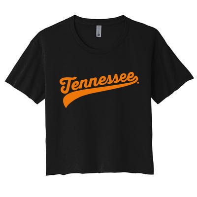 Tennessee Baseball 2024 College Women's Crop Top Tee