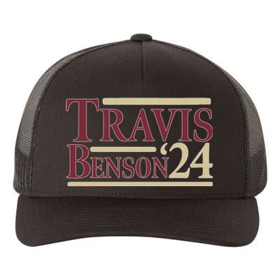 Travis Benson 24 Yupoong Adult 5-Panel Trucker Hat