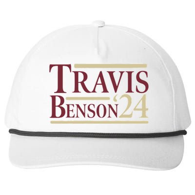 Travis Benson 24 Snapback Five-Panel Rope Hat