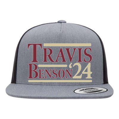 Travis Benson 24 Flat Bill Trucker Hat