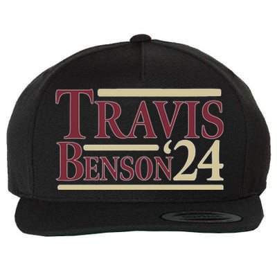 Travis Benson 24 Wool Snapback Cap